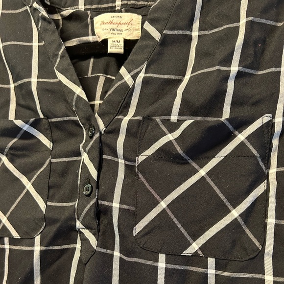 Plaid shirt, weatherproof vintage, size medium - Picture 7 of 9